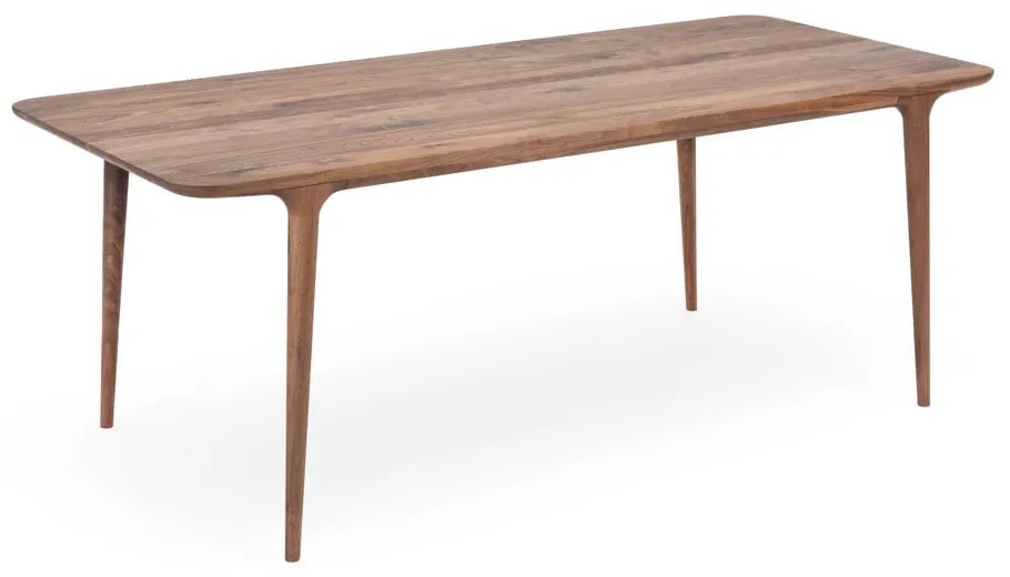 Tavolo da pranzo in legno di noce 90x200 cm Fawn - Gazzda