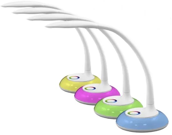 Lampada LED RGB da tavolo COSMOS 6,5W/230V bianco