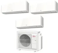 Climatizzatore Condizionatore Fujitsu Trial Split Inverter serie KM 7+12+14 con AOYG24KBTA3 R-32 Wi-Fi Integrato 7000+12000+14000