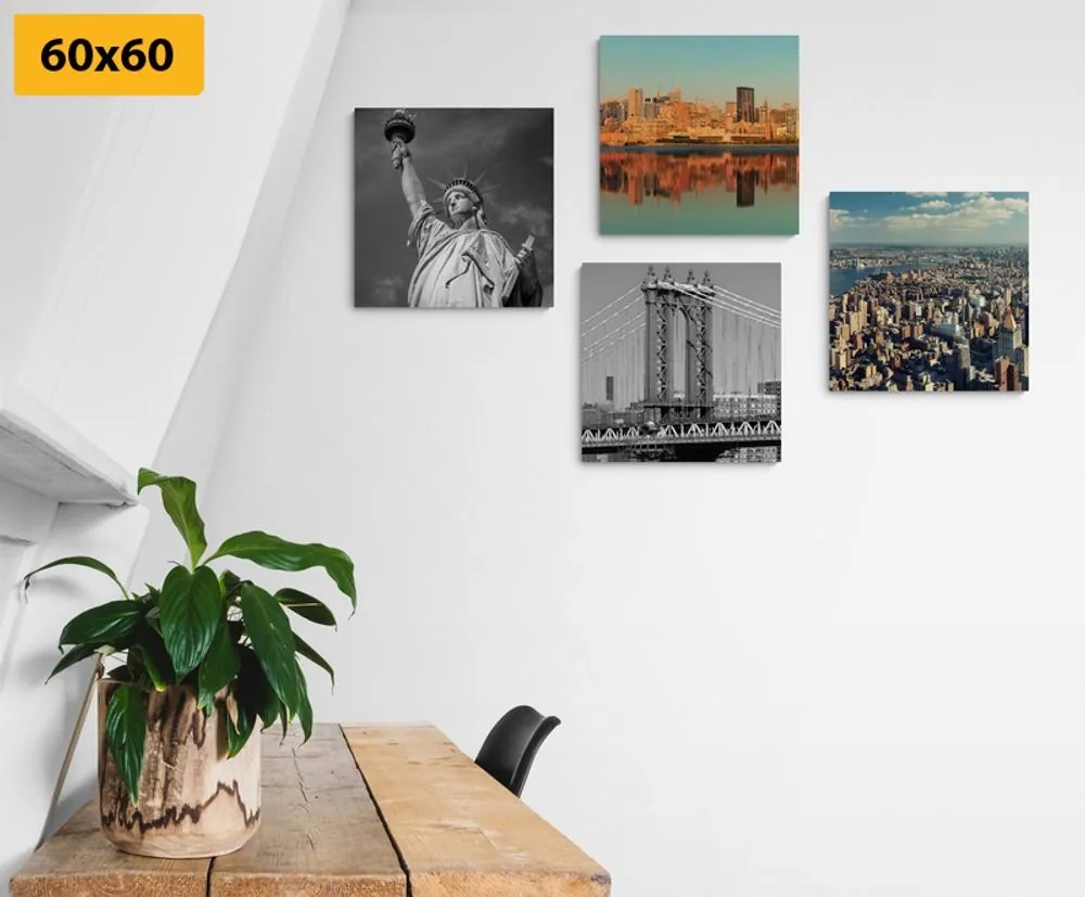 Set di quadri – New York in stile interessante