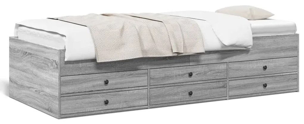 Divano Letto Con Cassetti Senza Materasso 90x190 Cm /