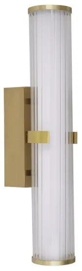 Searchlight 63125-1GO - Lampada LED da bagno CLAMP LED/18W/230V IP44 oro