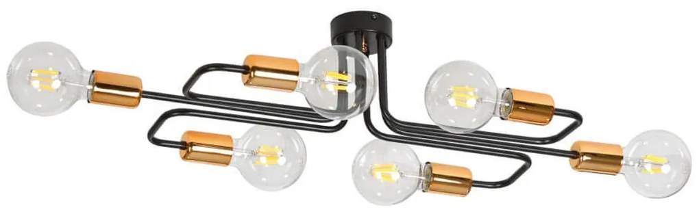 Lampadario VEKEN 6A BLACK