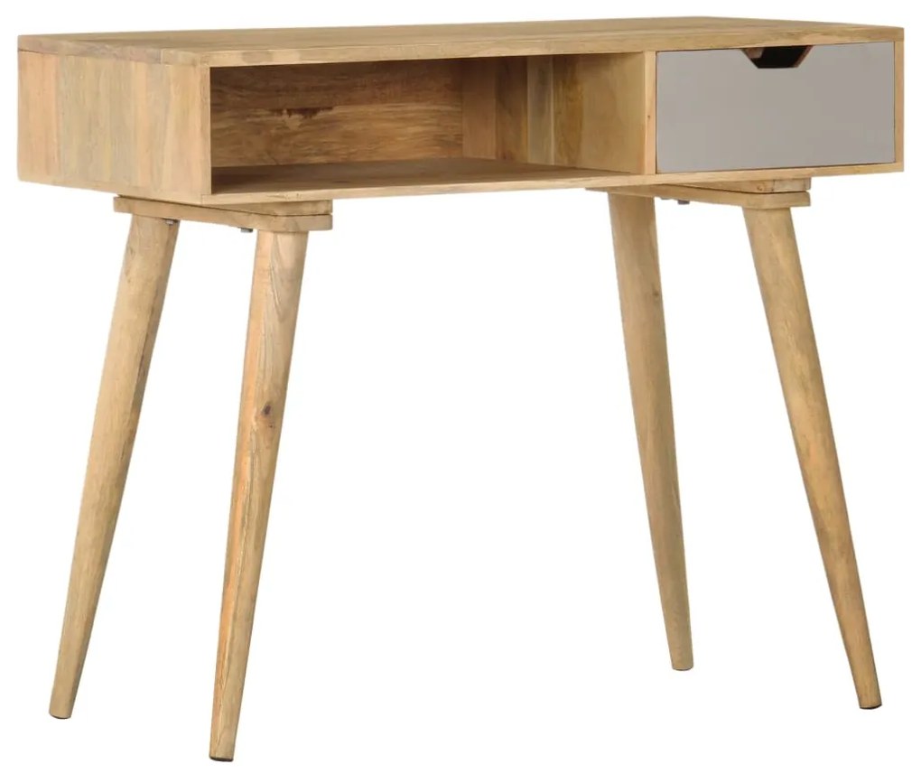 Tavolo consolle 89x44x76 cm in legno massello di mango