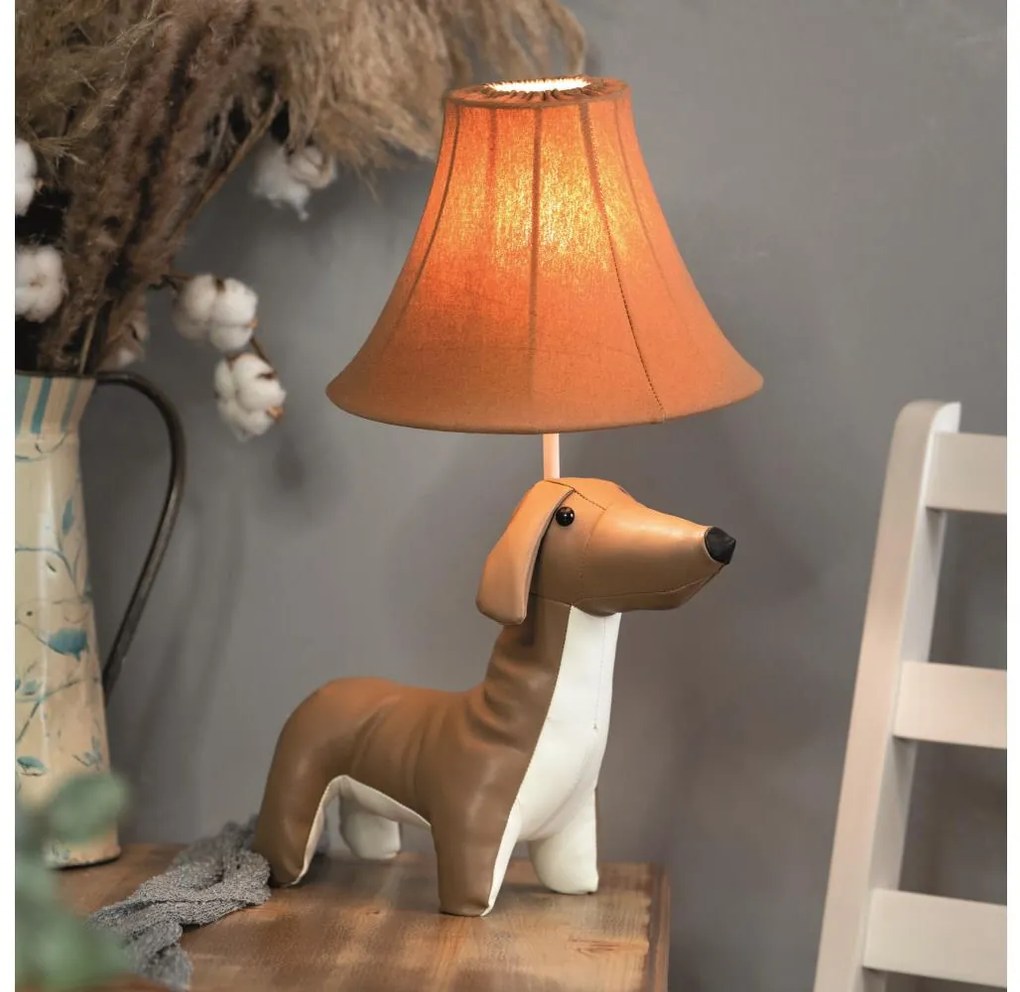 Happy Lamps - Lampada da tavolo LED per bambini WALDI LED/5,4W/230V bassotto