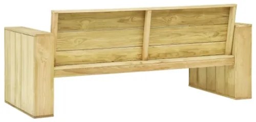 Set Divani da Giardino 5 pz in Legno di Pino Impregnato