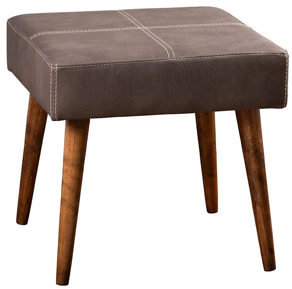 Pouf NUTO 46x46 cm antracite