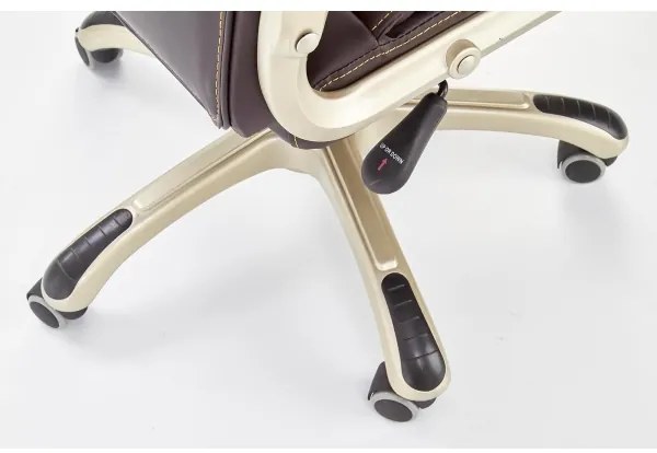 Sedia da ufficio PINU marrone scuro