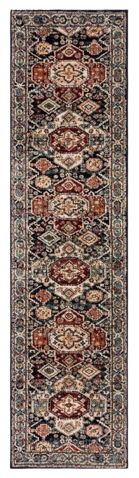 Passatoia blu scuro 60x230 cm Gillingham - Flair Rugs