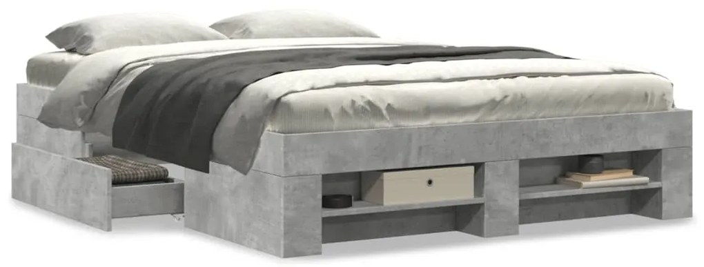 Giroletto Grigio Cemento 140x190 Cm İn Legno Multistrato /