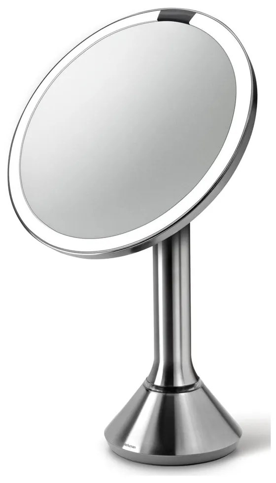 Specchio per make-up con illuminazione/con ingrandimento (5x) ø 20 cm Sensor – simplehuman