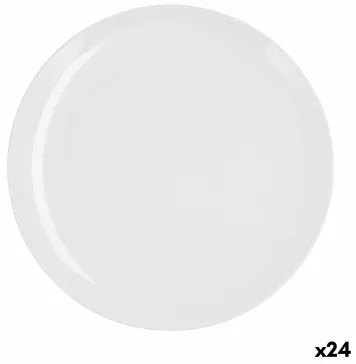 Piatto da pranzo Quid Select Basic Bianco Plastica 25 cm (24 Unità)