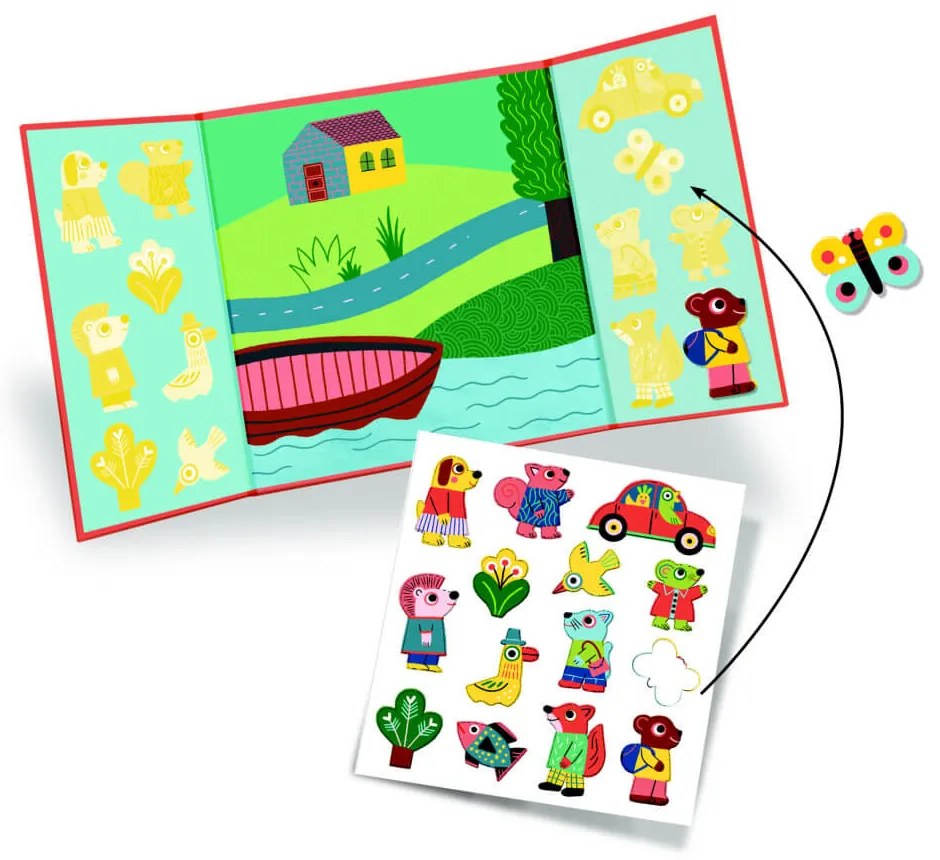 Set di adesivi - animali