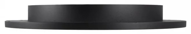 Plafoniera LED 36W Ø400mm con driver Philips Nera 4.680lm CCT Colore Bianco Variabile CCT