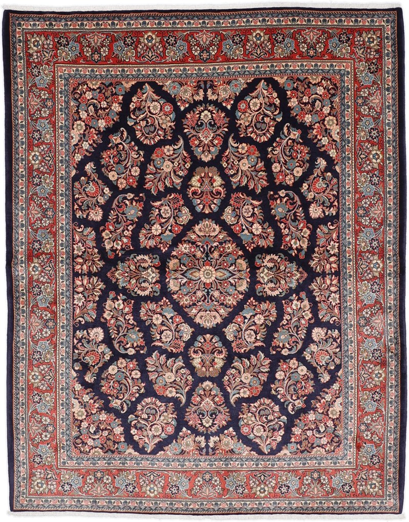 Sarouk Tappeto 260x210 (Iran) Annodato A Mano
