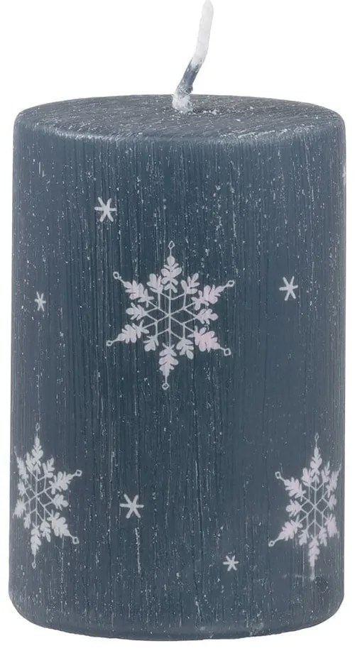 Candela Ice blu scuro, tempo di combustione 18 h Ice Natur - Unipar