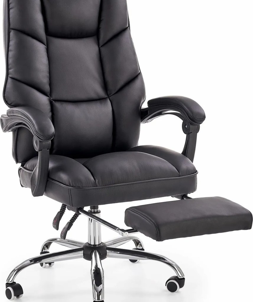 Sedia da ufficio Alvin in nero
