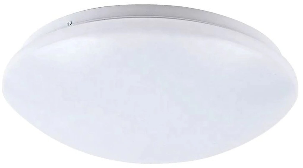 Lampada Plafone 26cm Rotonda Soffitto 12W APP719-1C Bianca