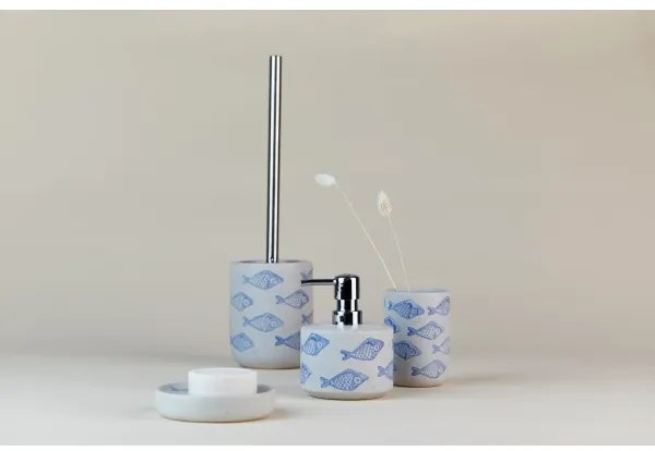 WENKO 24310100 - Bicchiere da bagno AQUAMARIN 8x11 cm beige