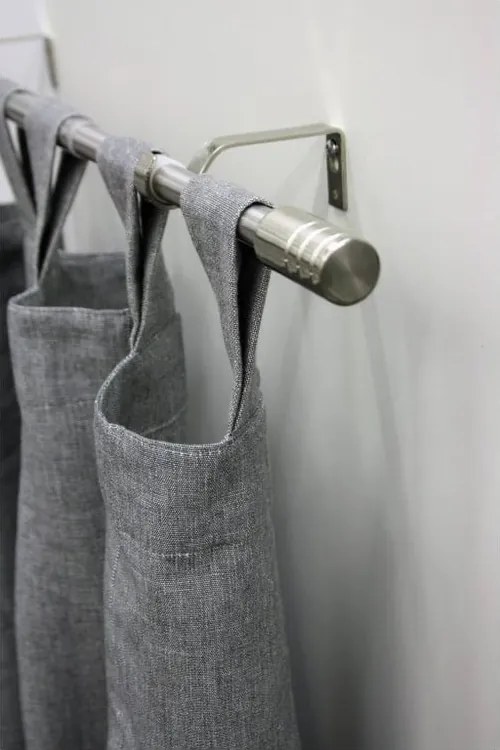 Mantovana estensibile in metallo 120 - 210 cm Válec - Gardinia