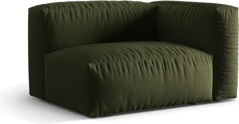 Modulo divano verde (angolo destro) Martina - Micadoni Home