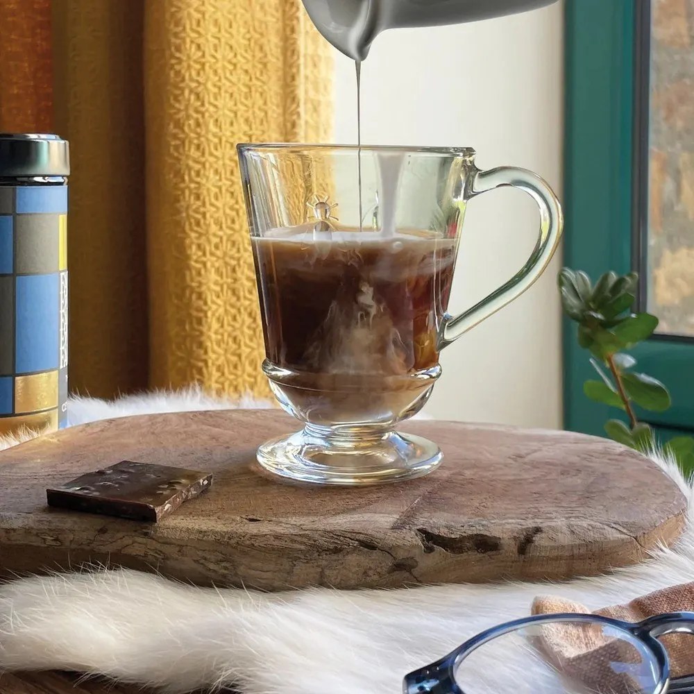 Tazza in vetro con manico La Rochère Abeille, 210 ml - La Rochére