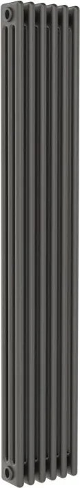 Termosifone in acciaio tubolare 3 colonne 6 elementi interasse 1935 mm ERCOS Comby antracite
