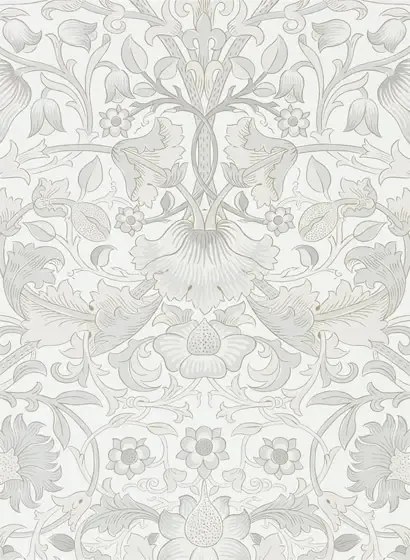 Morris & Co Carta da parati Pure Lodden - Chalk/ Eggshell