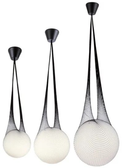 Redo 01-1974 - Lampadario LED a sospensione su cavo ALLURIA 1xE27/10W/230V Ø 40 cm