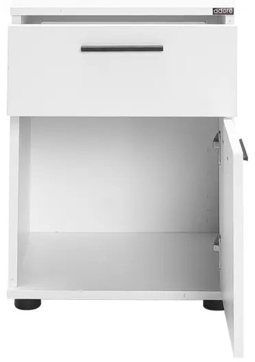 Comodino 57x40 cm bianco