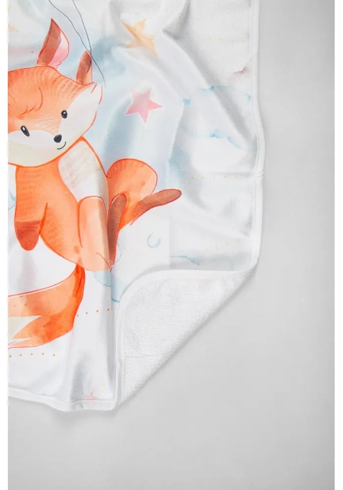 Asciugamano per bambini in cotone 50x90 cm Mutlu Tilki - Foutastic