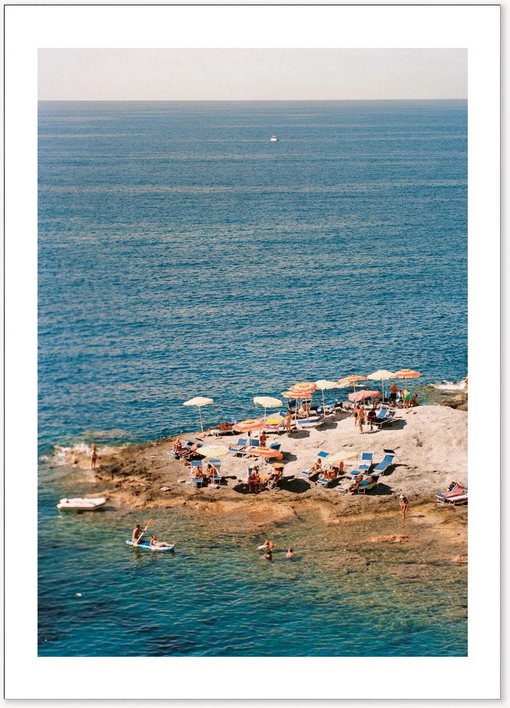 Poster Ponza Tangerine