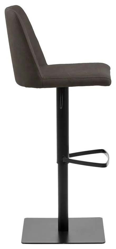 Sgabello da bar color antracite con altezza regolabile (altezza della seduta 78,5 cm) Avanja – Actona