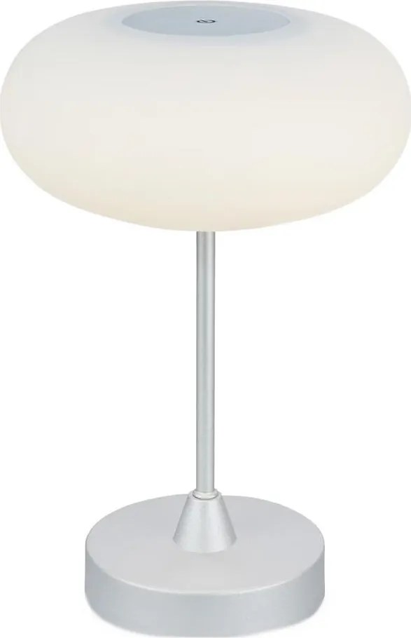 Brilo - Lampada da tavolo ricaricabile e dimmerabile LED per esterni OLANA, 3W/5V, IP44