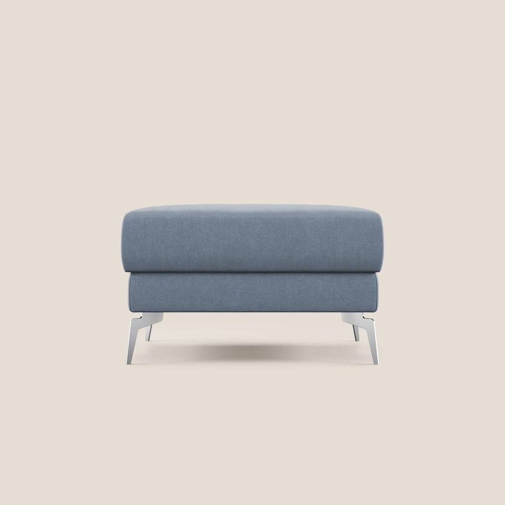 Star Pouf con piedini alti in microfibra impermeabile T11 carta da zucchero