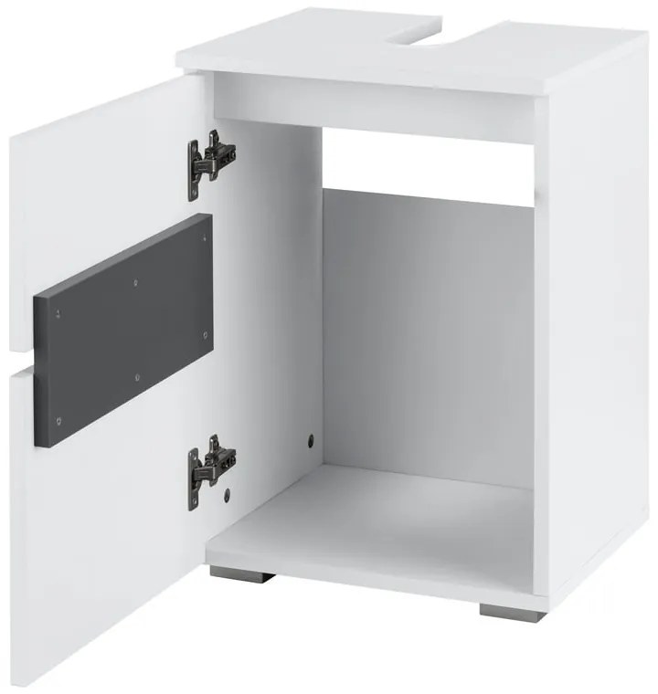 Mobile lavabo bianco , 40 x 55 cm Wisla - Støraa