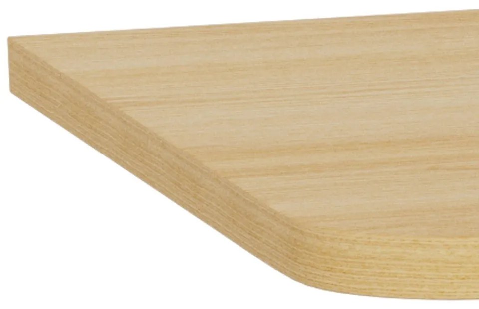 Tavolo consolle di colore naturale con effetto rovere 40x140 cm Darlington – Actona