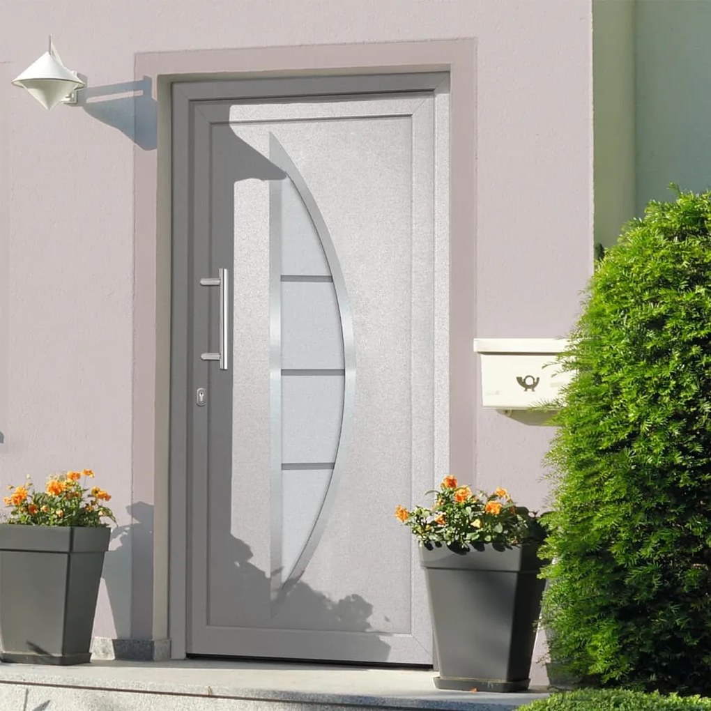 Porta Di Ingresso Bianca 108x200 Cm /