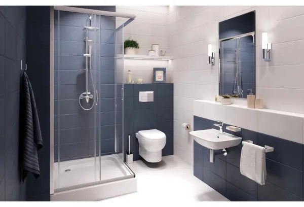 Deante ADM_A611 - Porta asciugamani da parete MOKKO 30 cm, bianco