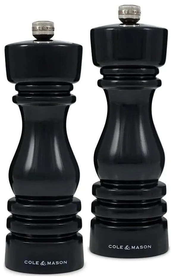 Cole&amp;Mason - Set di macina sale e pepe LONDON 2 pz 18 cm faggio/nero