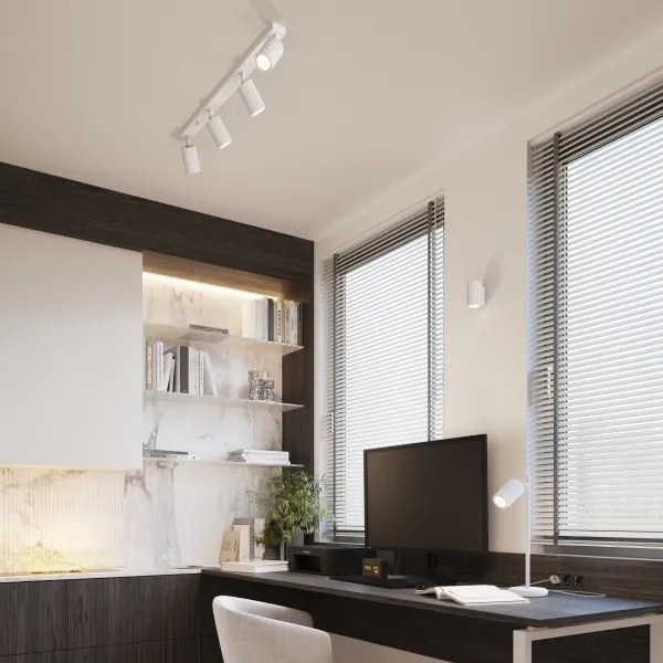 Brilagi - Applique LED CRESTO 1xGU10/10W/230V 10 cm bianco