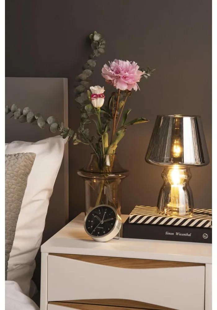 Lampada da tavolo in vetro Vetro, grigio, ø 16 cm Classic - Leitmotiv