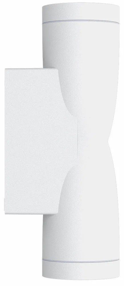 Applique Conica a Clessidra Bidirezionale IP65 GU10 - Bianca