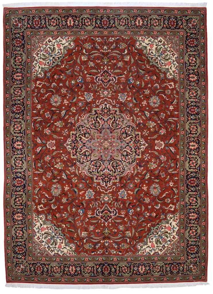 Ghom Tappeto persiano 250x340 Rosso (Iran) Annodato A Mano