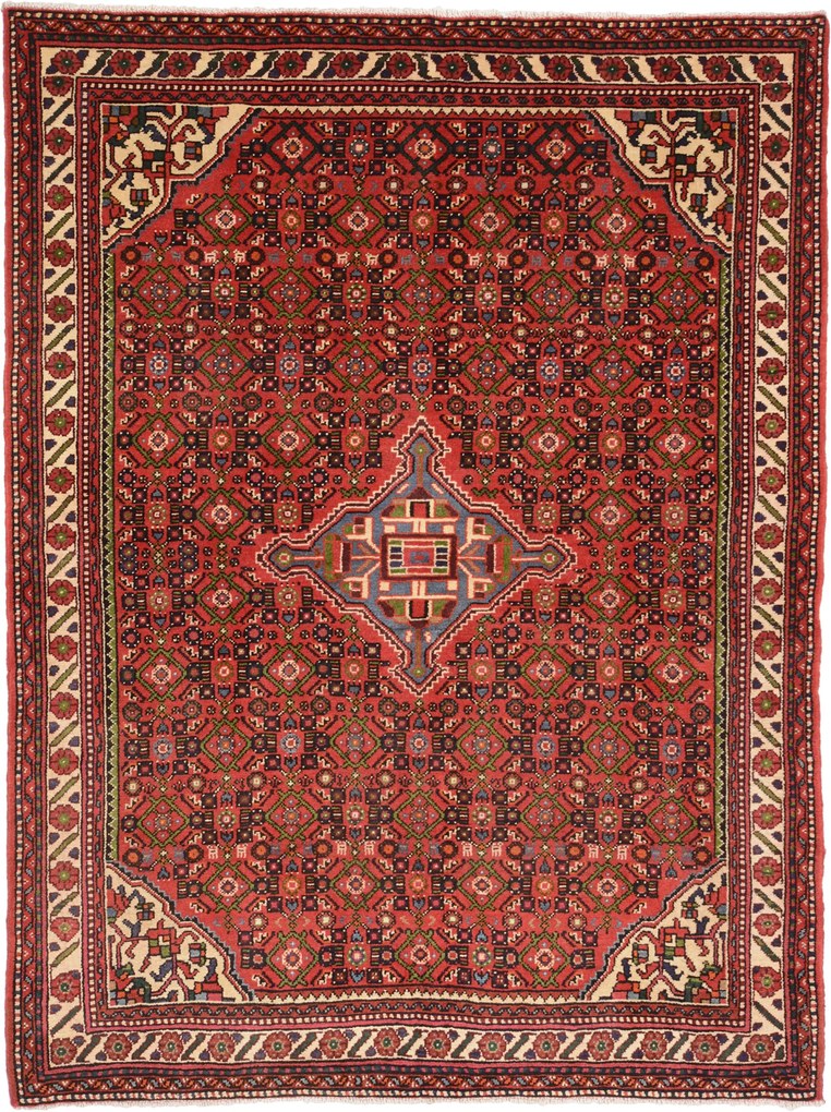 Hosseinabad Tappeto persiano 200 x 160 (Iran) Annodato A Mano