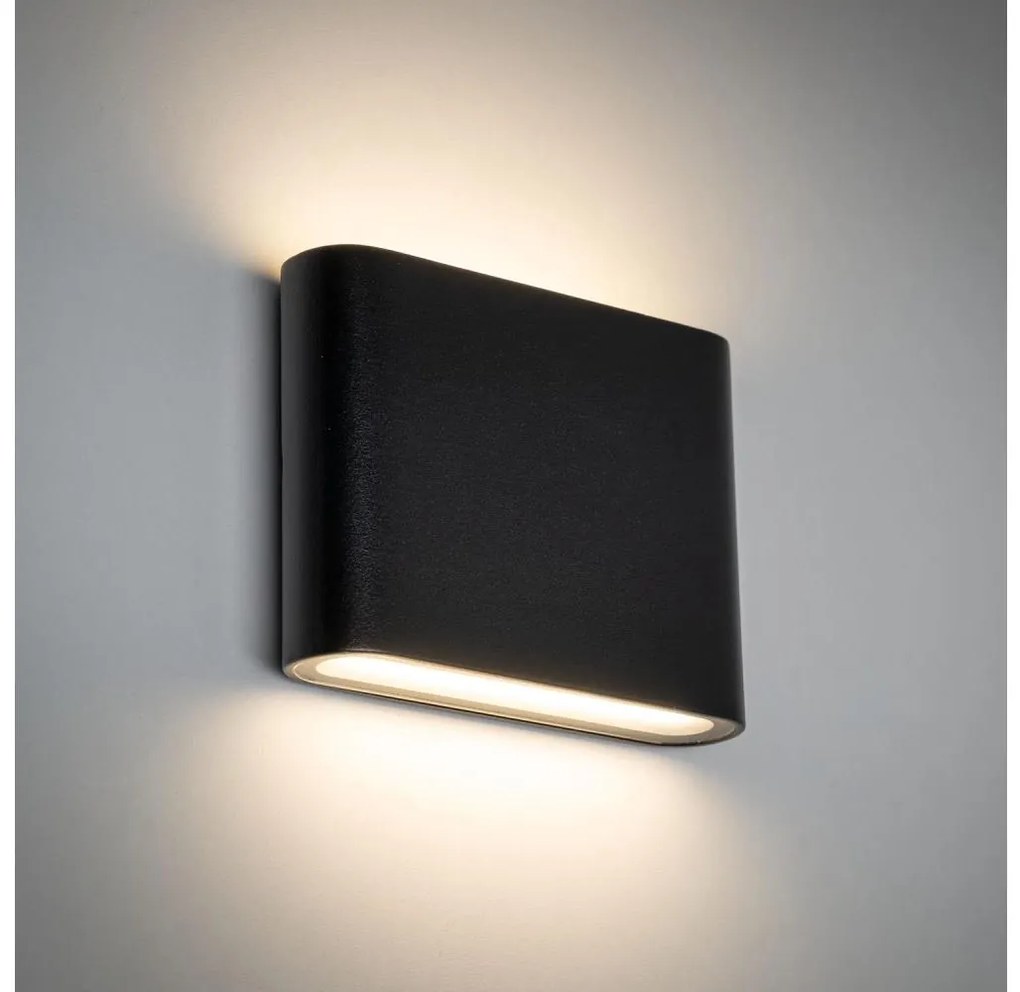 Applique a LED da esterno ARWENA 2xLED/3W/230V IP54 nero