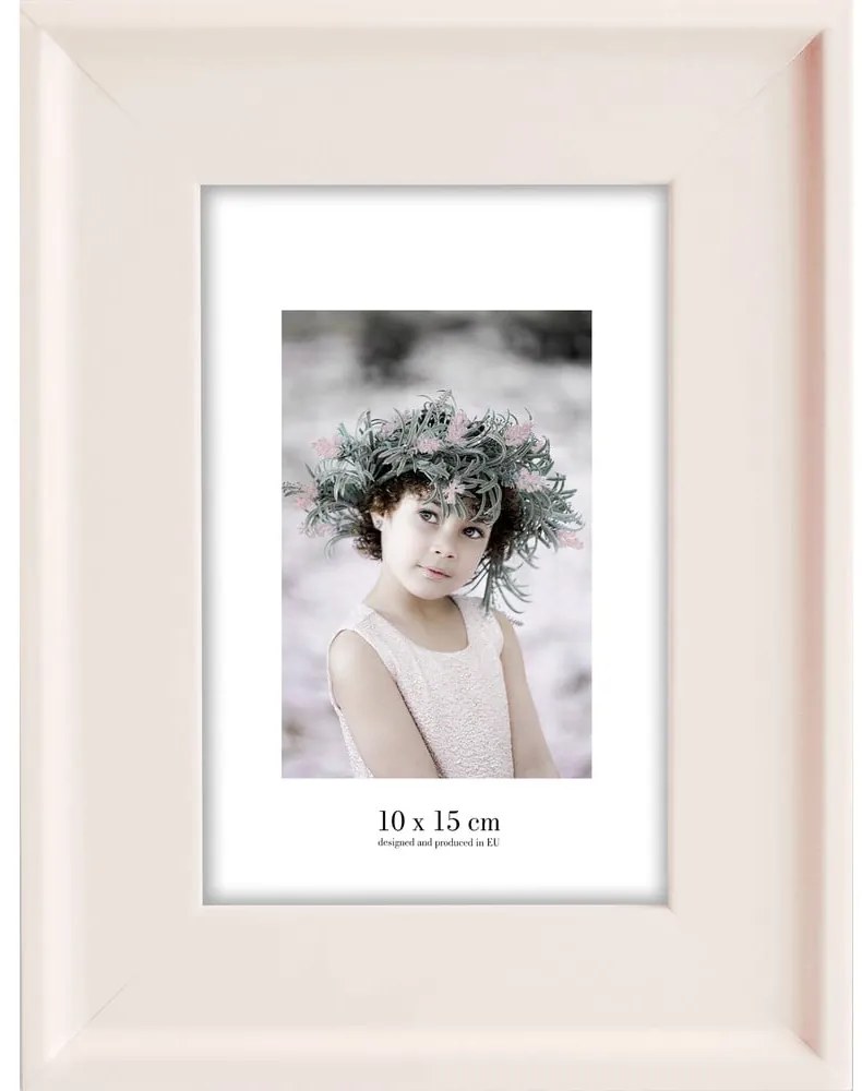 Cornice rosa da appendere, 17 x 22 cm Malaga - Styler