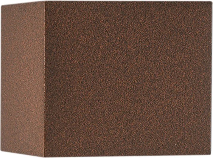 Lampada da parete intelligente marrone ruggine IP44 con Wi-Fi GU10 - Baleno