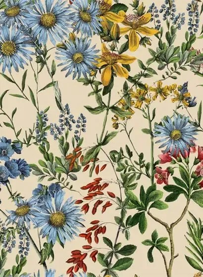 Blumentapete Summerish von MINDTHEGAP - WP20308