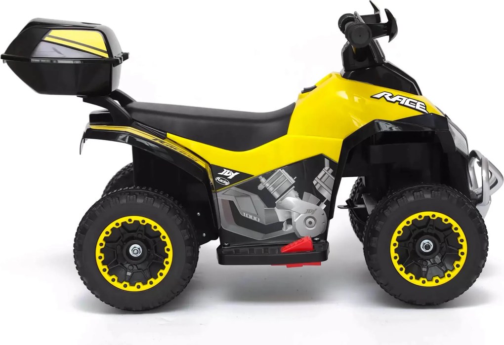 Mini Quad Elettrico per Bambini 6V Kidfun Invictus Giallo...
